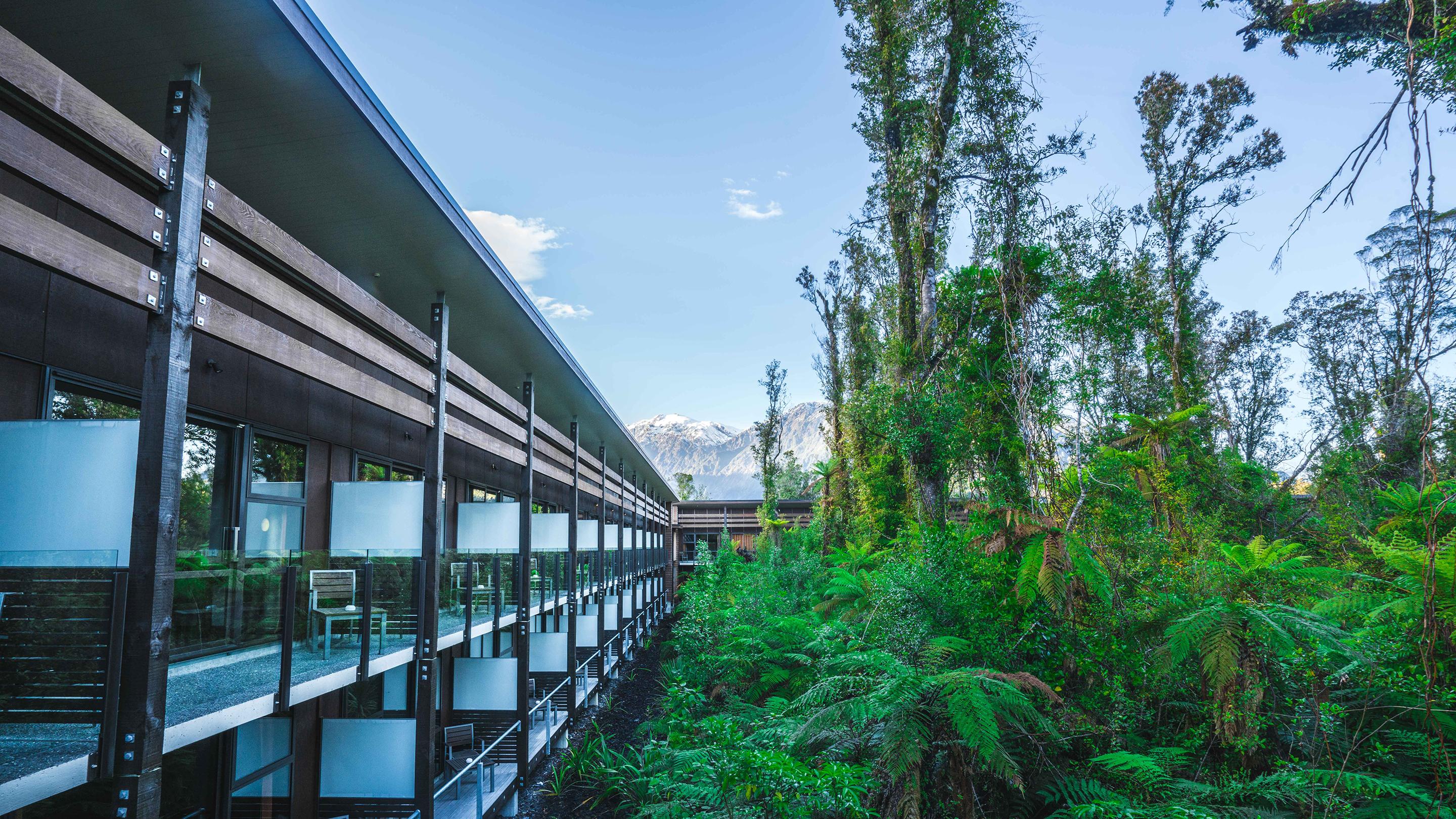 Te Waonui Forest Retreat Franz-Josef-Gletscher Exterior foto