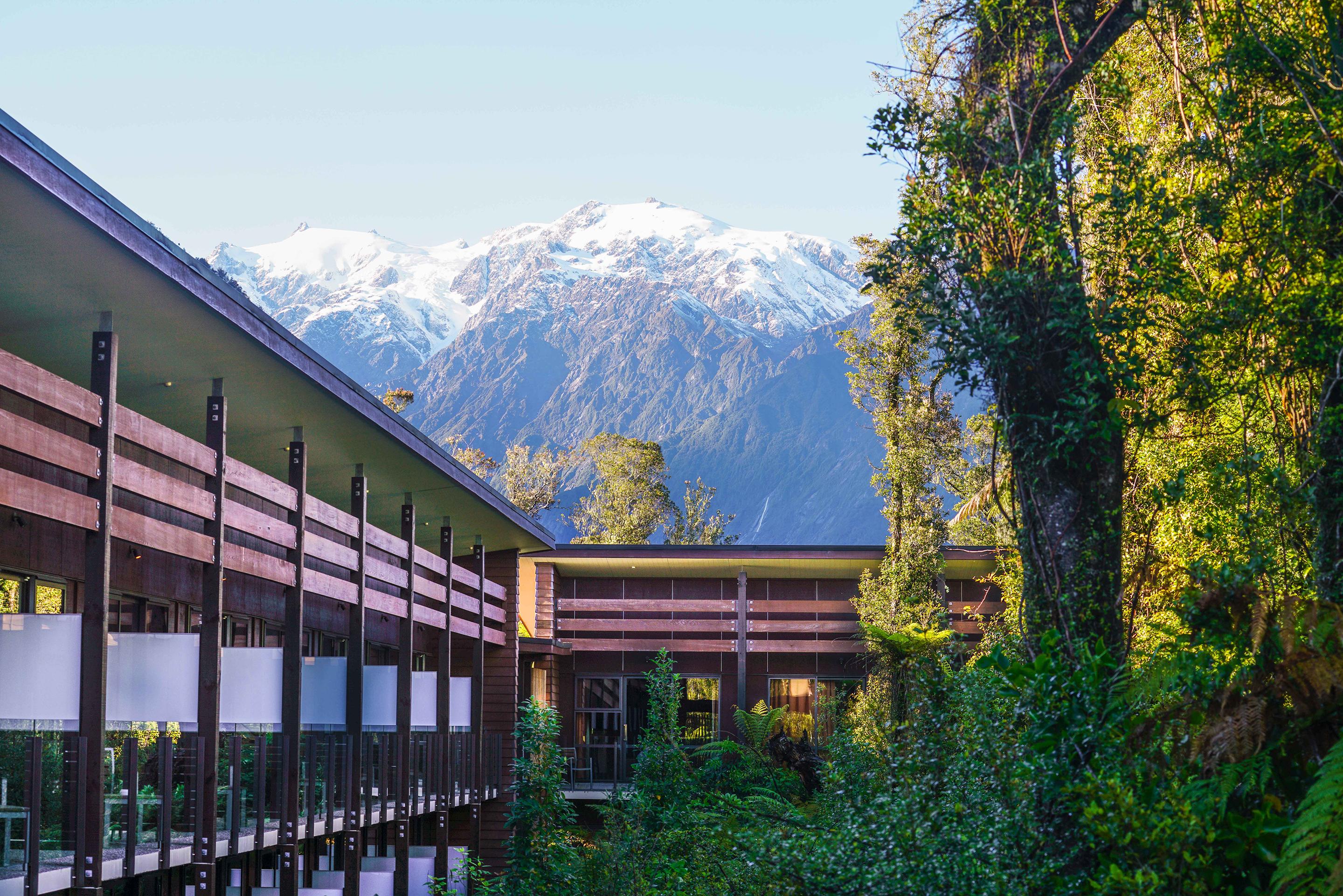 Te Waonui Forest Retreat Franz-Josef-Gletscher Exterior foto