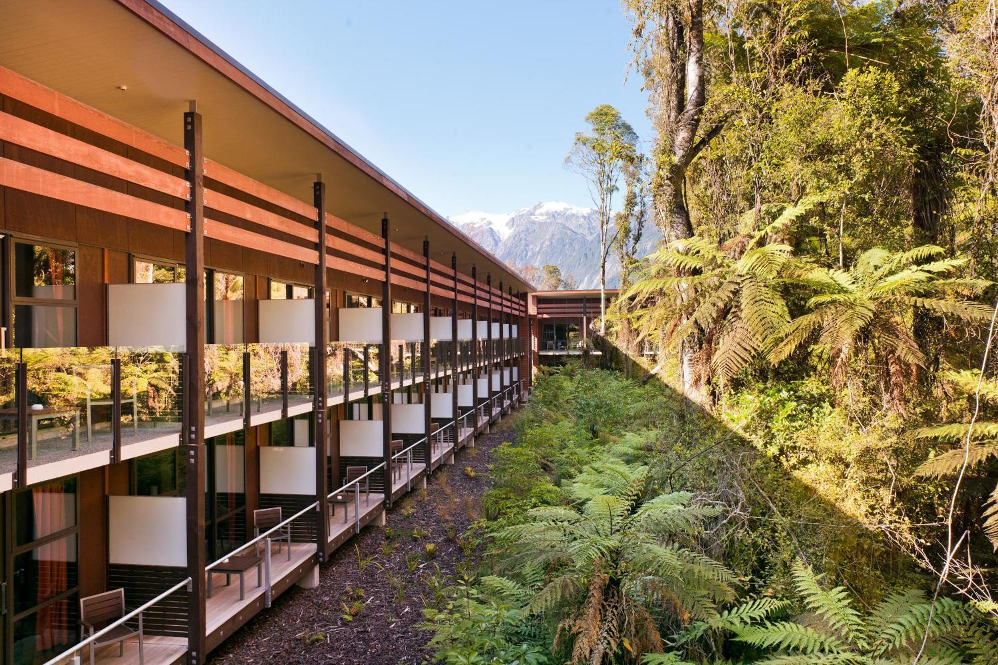 Te Waonui Forest Retreat Franz-Josef-Gletscher Exterior foto