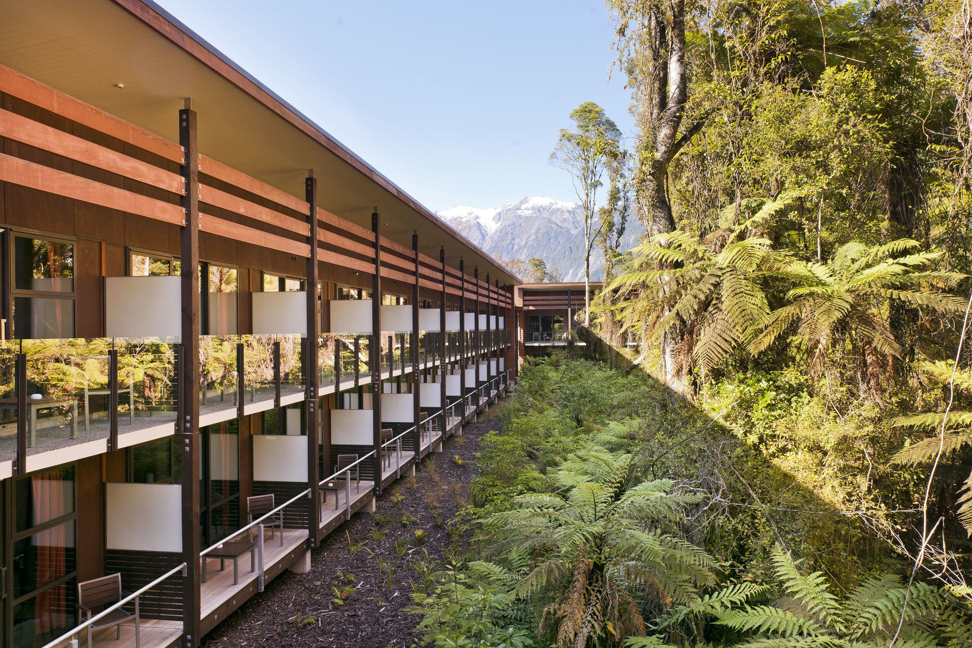 Te Waonui Forest Retreat Franz-Josef-Gletscher Exterior foto