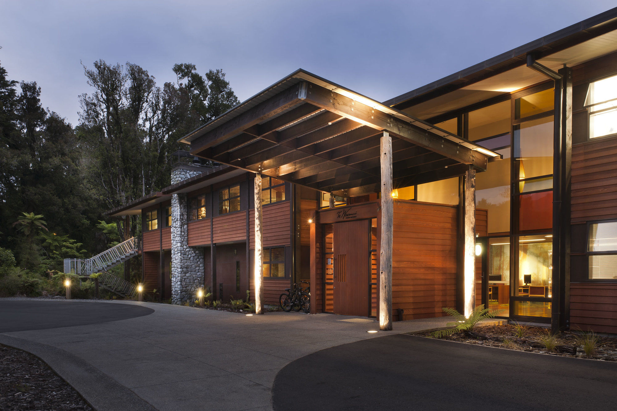 Te Waonui Forest Retreat Franz-Josef-Gletscher Exterior foto